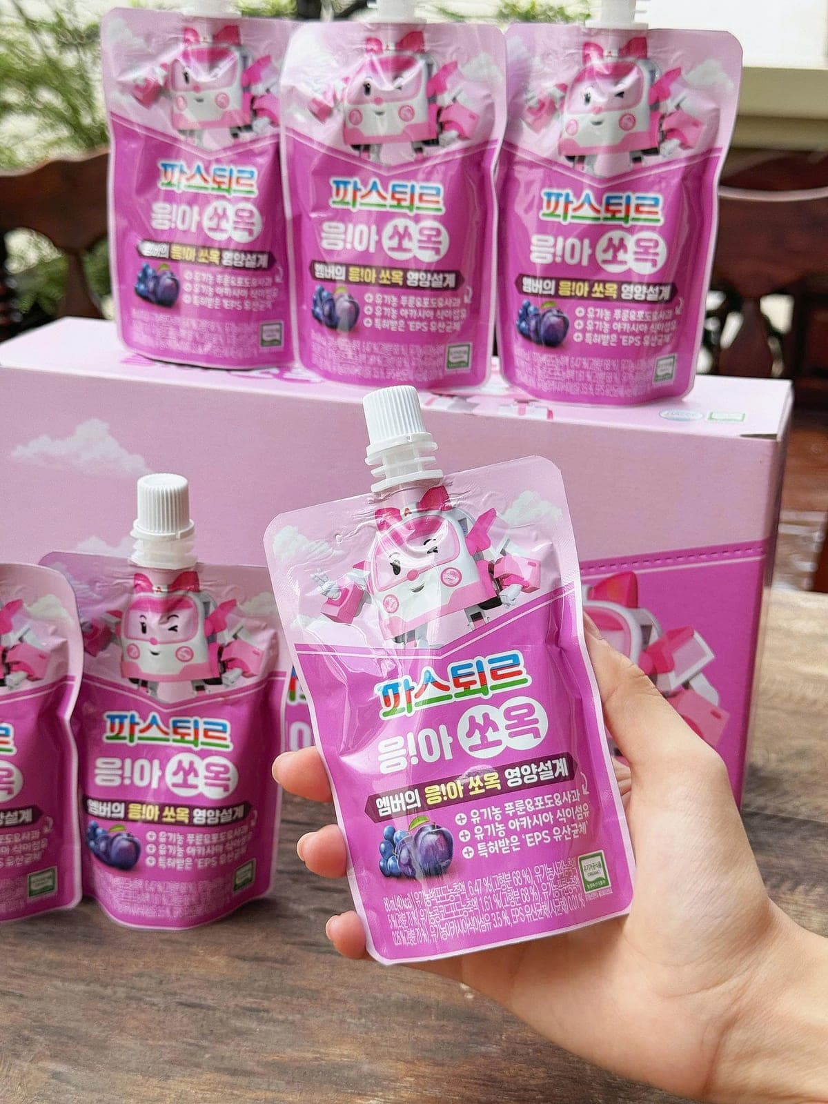 Nước ép hữu cơ Lotte — Tăng Cao / Khoẻ Mạnh / Tăng Cân 10