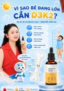 Vitamin D3K2 Drop — Lọ 30ml (New Zealand)